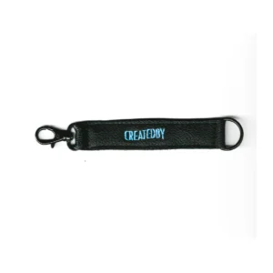 CLASSIC LOGO LEATHER KEYCHAIN